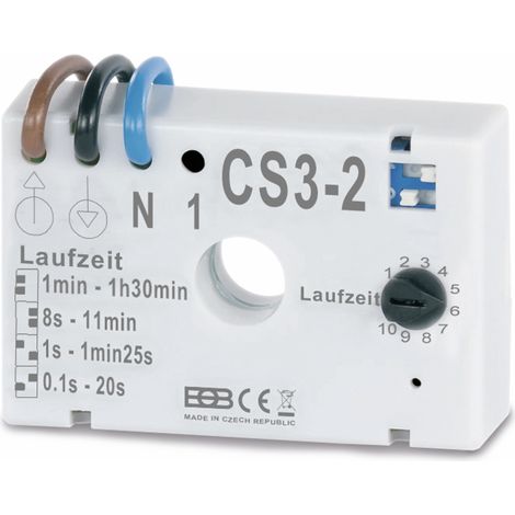 Elektrobock CS3-2 Nachlaufrelais Unterputz