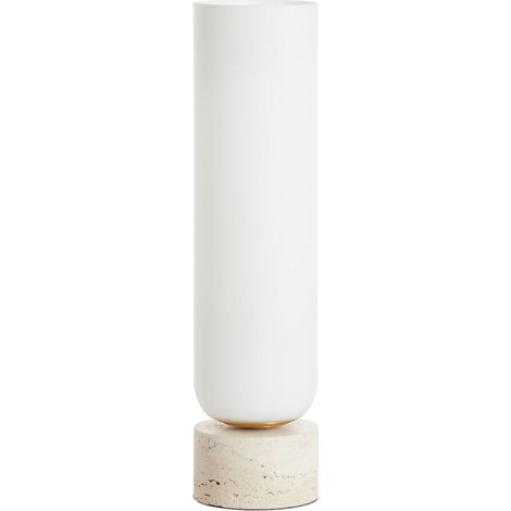 Light & Living - tischlampe - Rylano - natürlich - glas -