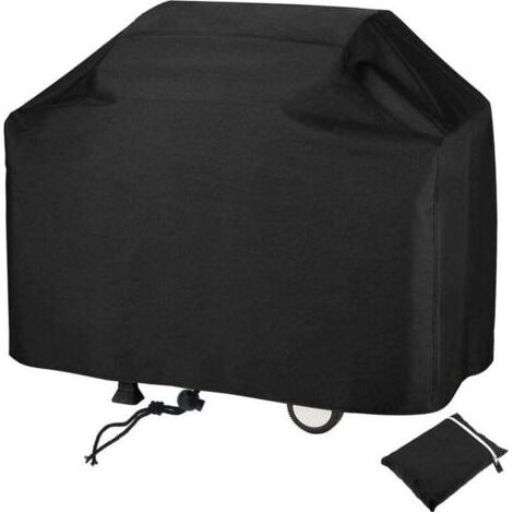 Housse de protection pour barbecue UlisemGrill, coupe-vent, résistante aux UV, hydrofuge, anti-humidité et anti-poussière, 145 x 61 x 117 cm (1/4)