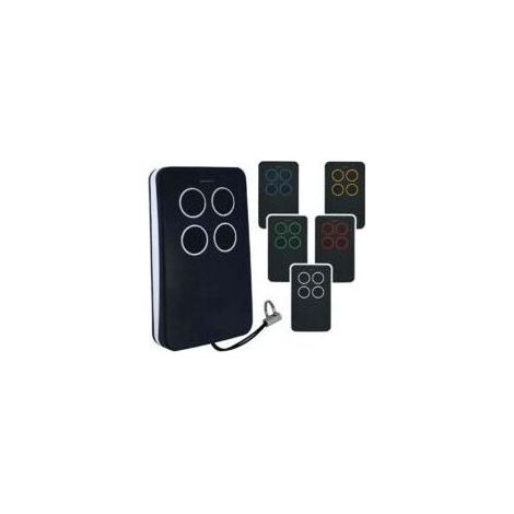 Télécommande pour portail automatique à code roulant et code fixe multifréquence Crezuo-Chrom (1/2)