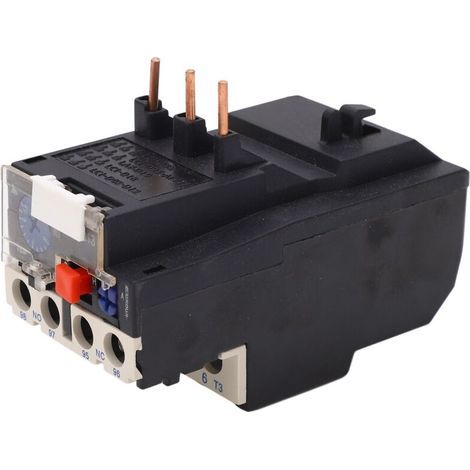Relè termico di sovraccarico KIMISS per motori industriali, 5,5–8 A – 1 contatto normalmente aperto, protezione con ripristino automatico e manuale, tensione 750 V. (1/5)