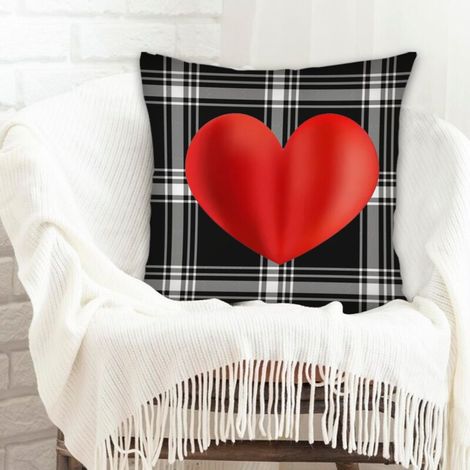 Housses de coussin résistant pour mariage, anniversaire, la Saint-Valentin, la Fête des Mères et des Pères (1/5)