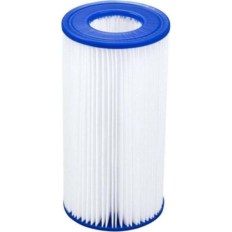 Cartouche Type III/ A, 10,6 x 10,6 x 20,3 cm, Blanc/bleu,1PCS (1/3)