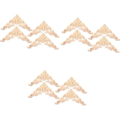 12pièces Appliques Sculptées pour Décoration De Meubles Et Décor (1/5)