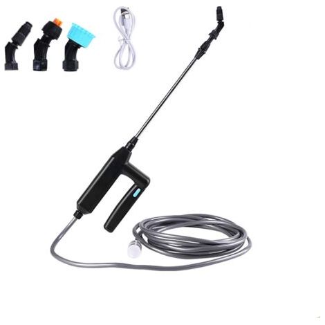 Pulvérisateur électrique, Lance Telescopique Pulverisateur Electrique Toiture, USB Rechargeable Pulvérisateur Jardin, Portable Pulvérisateur Jardin avec Buses et 3M de Tuyau (1/5)