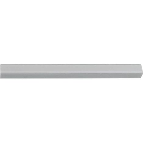 PARASPIGOLO ORNAMENTALE LISCIO 1 x 1 x 290 cm - alluminio