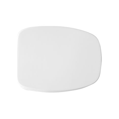 Abattant WC pour vase Catalano Fiesta 41-46x35 cm avec charnie'res re'glables abattant WC blanc en fonte de bois