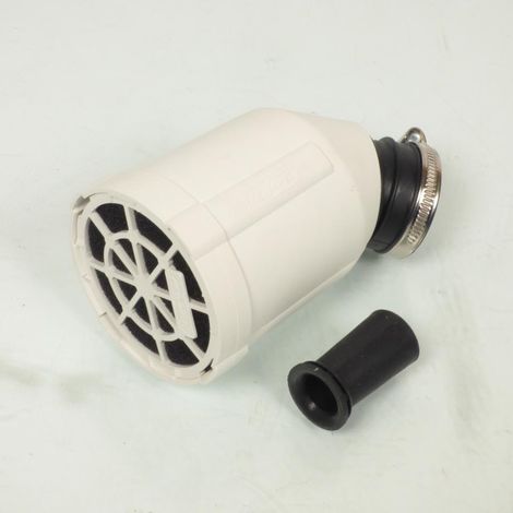 doppler horn air system weiß Ø28/35mm luftfilter für roller 50 (1/4)