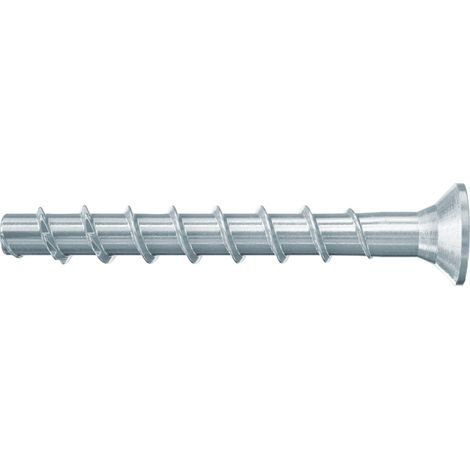 Fischer Viti per Calcestruzzo UltraCut FBS II 6x140/85 SK con Testa Svasata Piana per Fissaggio e Installazione Controsoffitti in Cemento, per Zona Sismica C1, Acciaio Zincato, 100 pz (1/5)