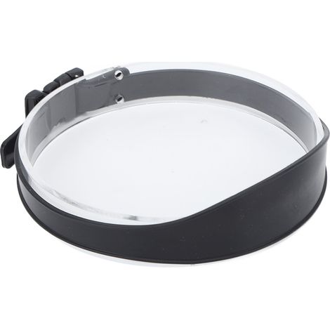 Gabarit de coupe de cheveux DIY, bande de coupe respirante et incurvée en silicone, guide de coupe de cheveux à domicile pour garçons et hommes, noir (1/5)