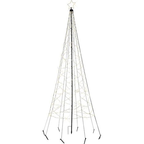 Albero conico con microled d.160x320cm per uso esterno