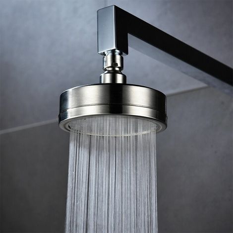 Pommeau de douche,Acier inoxydable, grand (1/4)