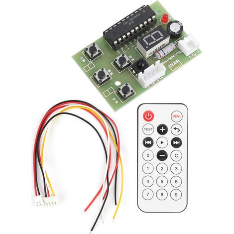 Pilote de Moteur Pas-à-Pas Réglable avec Télécommande - 4-6V DC, 2-Phase, 4-Fils (1/5)