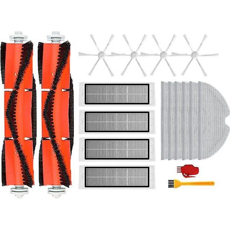 Pour D9 Robot Vacuum Mop 2 Stytj03zhm Filtre Mop Chiffon Aspirateur Accessoires Brosse Latérale Principale Pa (1/3)