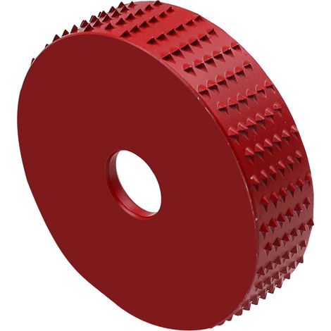 Disque pour sculpture sur bois Meuleuse d'angle Outils pour le travail du bois Ceinture pour sculpture sur bois 16mm (rouge)