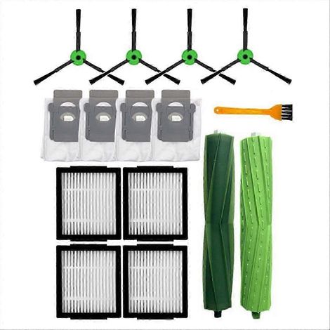 Accessoires et pièces détachées compatibles avec le Combo J7+ : brosse principale, filtre HEPA, sac à poussière WHBYV (1/4)