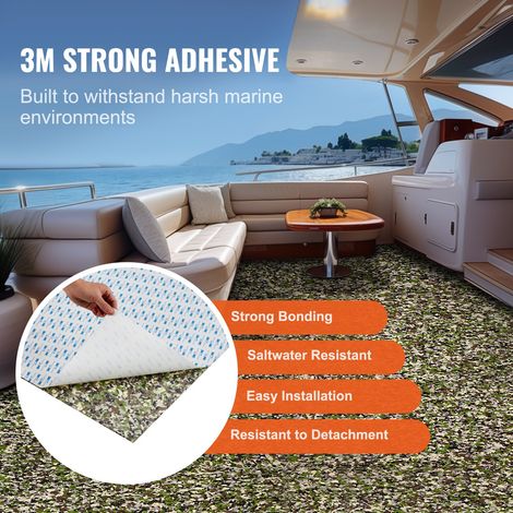 Revêtement de sol pour bateau en mousse EVA 2400 x 900 mm (1/5)