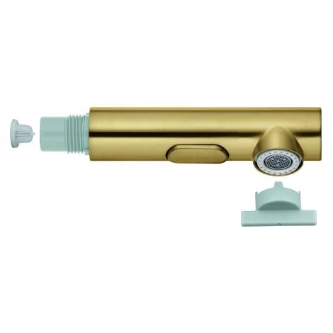 GROHE Douchette d'évier 46926, pour mitigeurs d'évier Essence, Concetto et Minta, cool sunrise brossé, 46926GN0