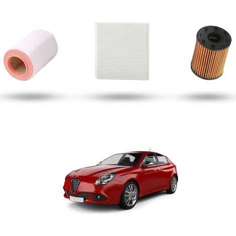 Kit Tagliando 3 filtri compatibile con Alfa Romeo Giulietta (940) 1.4 TB 110kw dal 2014 (1/4)