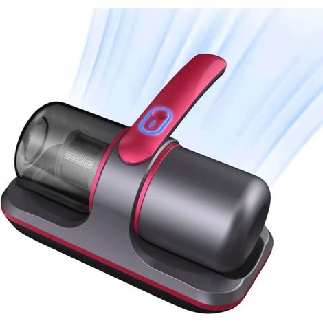 Tragbarer, kabelloser Staubsauger zur Reinigung von Matratzen gegen Hausstaubmilben, mit UV-Antivirenlampe, keimtötender Lampe, fortschrittlich für die Reinigung von Betten, Sofas und Teppichen (1/5)