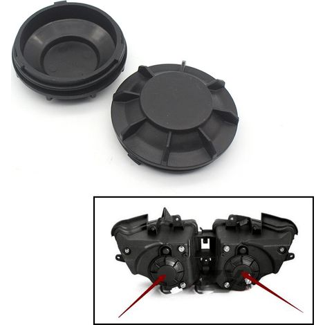 Accessoires moto YZF-R1 R6 CBR600 1000 : cache-phare arrière, protection anti-poussière et étanche (1/5)