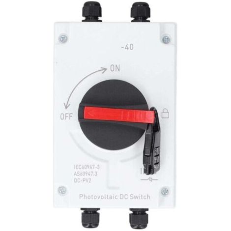 Ej.Life DC1000V 32A Solar-Photovoltaik-DC-Schalter-Combiner-Box mit Solaranschluss für Solarstromsystem