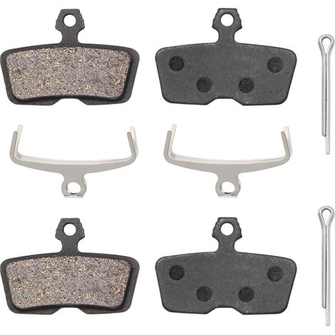 2Paires Plaquettes de frein,Plaquettes de frein à disque,Plaquettes de Frein Disque Vélo,Plaquettes de frein pour vélo SRAM Avid Code R RS RSC/Guide RE/G2 RE/DB8/Motif,semi-métallique/céramique/fritté