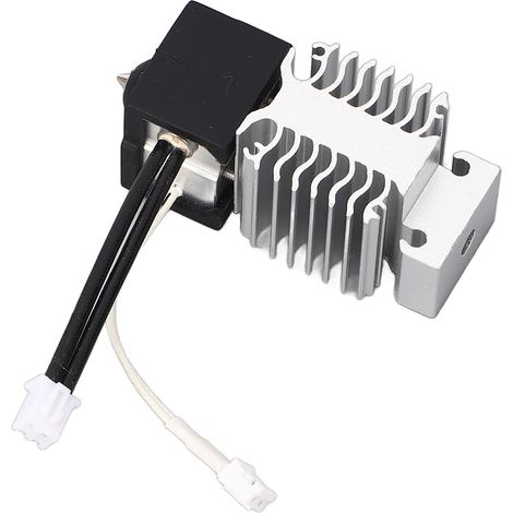 GARRYFIZH Kit de bloc chauffant en céramique pour imprimante 3D, Tube de gorge bimétallique, buse plaquée cuivre de 0.4mm, Hotend pour Ender 3 V3 SE (1/5)