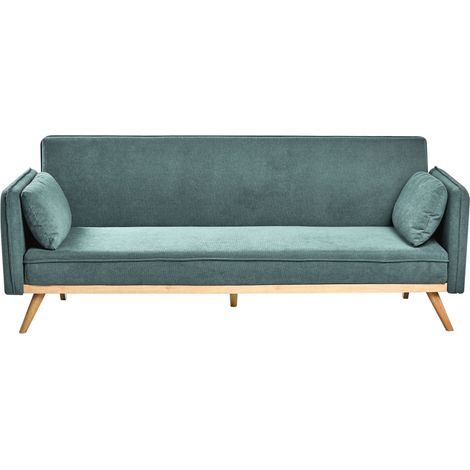 Sofa Bed ASAA Fabric Light Green (1/5)