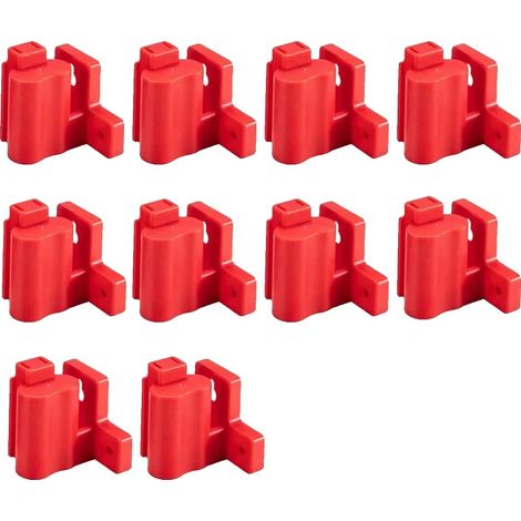 Support de Perçage, Acier Durable, Design Polyvalent, 10pcs (1/2)
