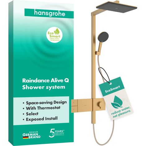hansgrohe Raindance Alive Q système de douche 210/340 1-jet (1/4)