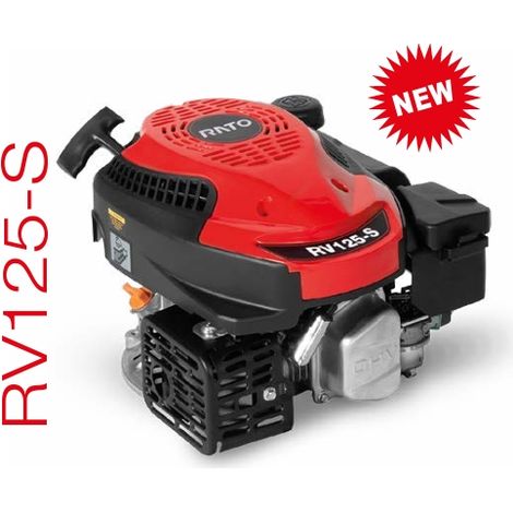 RATO RV125-S kompletter Motor vertikale Welle 22x60 Schwungrad leichter Rasenmäher