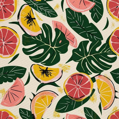 TISSUS DÉCORATIFS D'EXTÉRIEUR OXFORD - motif été  DX8909 (1/5)