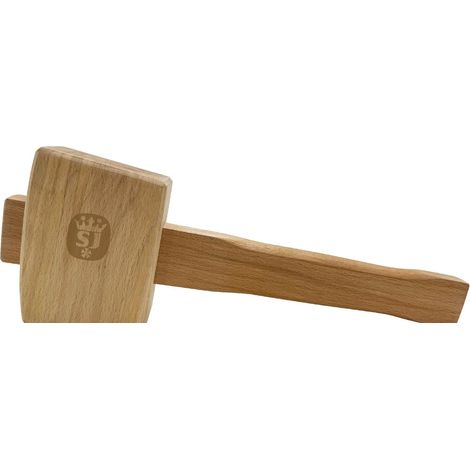 Spear & Jackson Wooden Mallet Hammer 4"" Head Camping Woodworking CMALL4