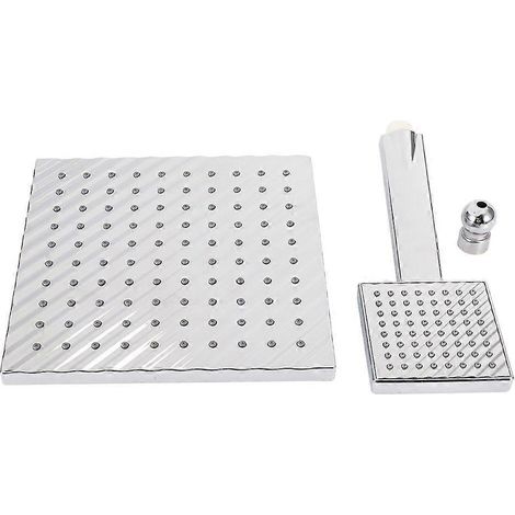 Ensemble de douche de salle de bain en acier inoxydable avec pommeau de douche à main et douche de pluie