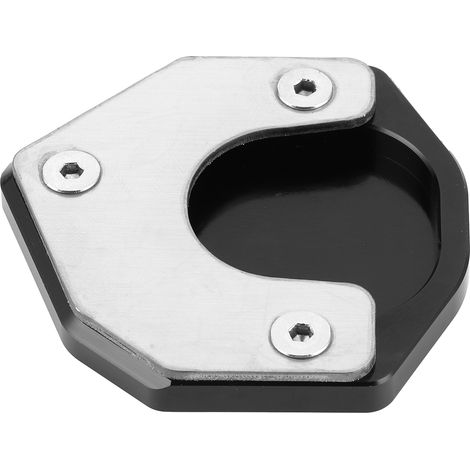 Plaque d'immatriculation agrandie KSP-135-BLK pour SUZUKI DRZ400S/E DRZ400SM 2000-2020, support moto noir (1/5)