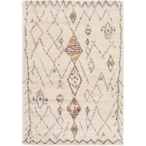 Tapis d'inspiration berbère - 200x290cm - Rupicola (1/5)