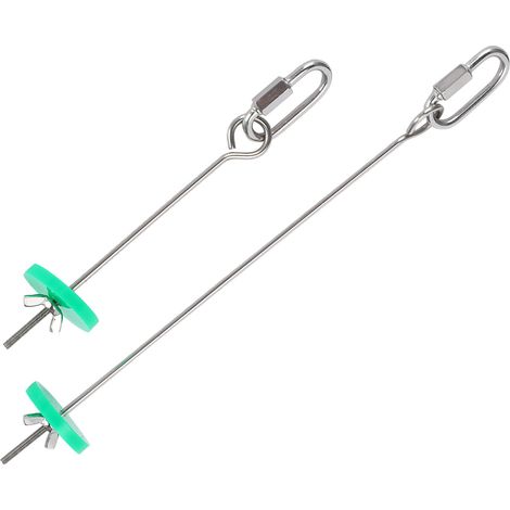 supports pour nourriture pour perroquets et autres oiseaux de compagnie, en acier inoxydable, pour fruits, viande et légumes. (1/5)