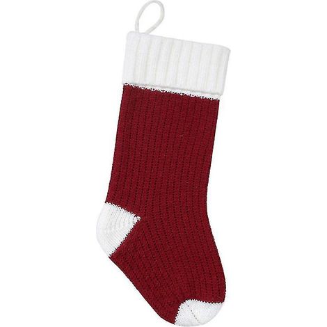 1 chaussette de Noël tricotée