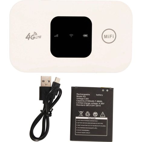 Hotspot WiFi Mobile 4G LTE avec emplacement pour carte SIM jusqu'à 10 utilisateurs Hotspot Wifi Portable pour l'afrique moyen-orient pour les voyages (1/5)