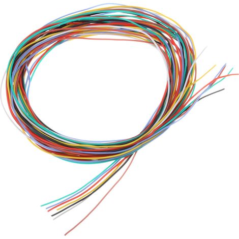 28 Calibre Silicone Fil 28Awg Électrique 7 Couleur 1,5 M 7Pcs (1/5)