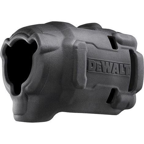 DeWALT Accesorios - Funda protectora de goma para llave de impacto, negra PB850