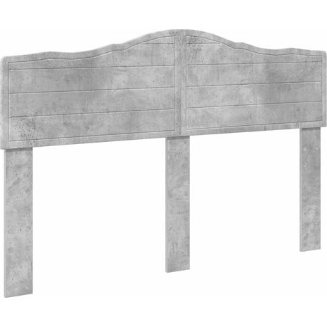 Maison Exclusive - Cabecero Gris Concreto Madera contrachapada (1/5)