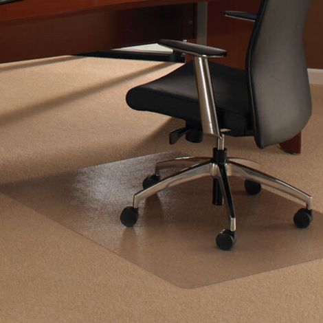 Bodenschutzmatte ULTIMAT II 120 x 90 cm für Teppichböden (1/5)
