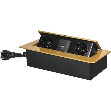 Presa elettrica Orno OR-GM-9035/C 3680W 2 porte USB