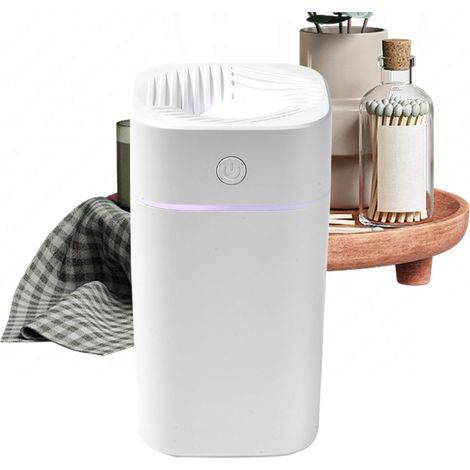 Humidificateur De Bureau, Purificateur Rechargeable Portable, Purificateur D air Pour Chambre Humidificateur À Ultrasons De Voyage, Pour Salon Bureau Voyage Voiture Méditation (1/5)