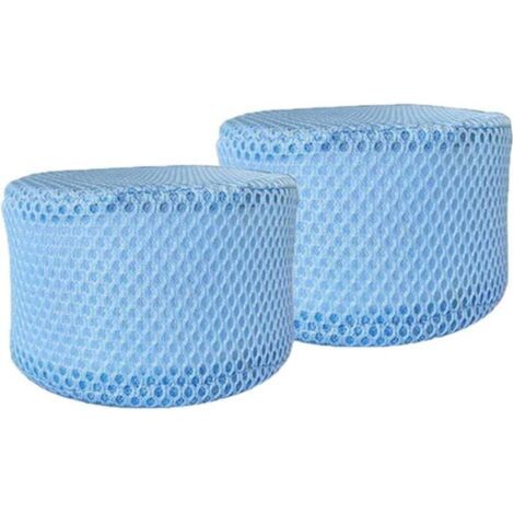 BUNTHAUS PA Lot de 2 filtres, cartouches filtrantes, écrans de filtration, pièces de rechange pour spa, 10,5 x 6,8 cm, bleu. (1/4)