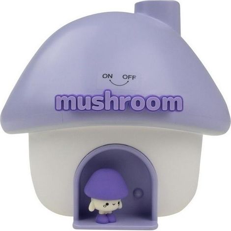Humidificateur d'air LED champignon violet