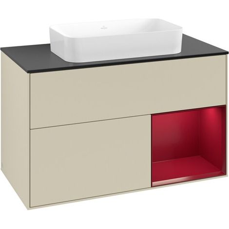 Villeroy & Boch F662HBHJ Armoire sous lavabo Finion F66 (1/3)