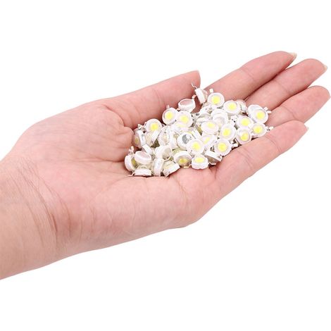LED haute puissance 3 W, diodes électroluminescentes SMD blanches, pour luminaires DIY (1/5)